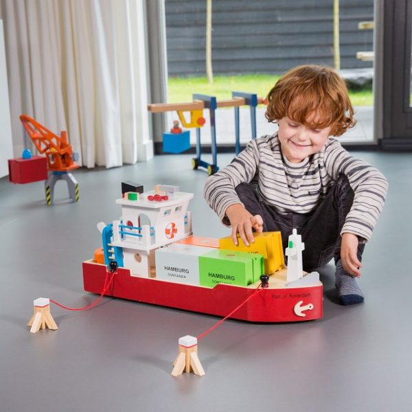 New Classic Toys Containerschip - Afbeelding 2