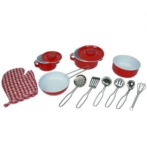 Pannenset rood