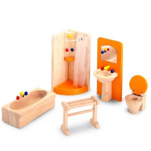 Pintoy poppenhuis meubeltjes badkamer