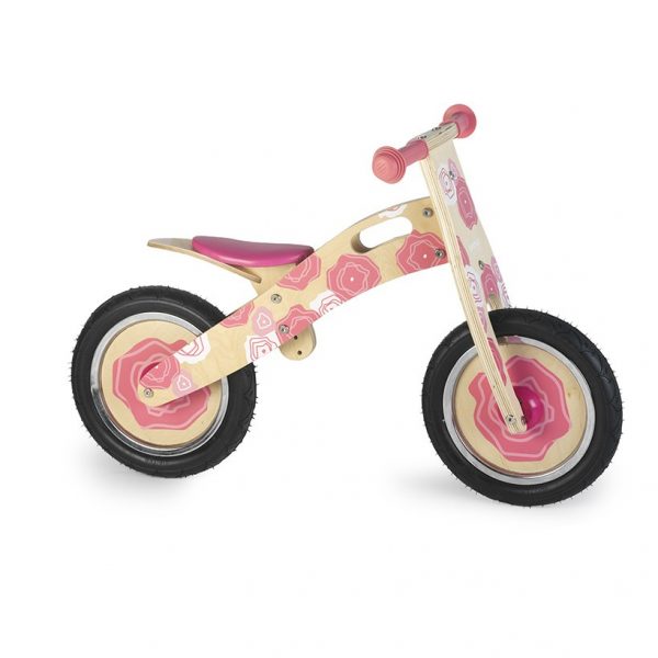 Simply For Kids loopfiets roze