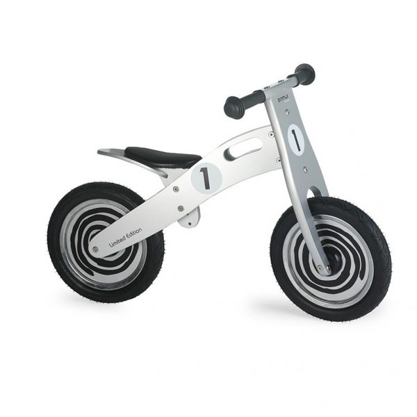 Simply For Kids loopfiets zilver