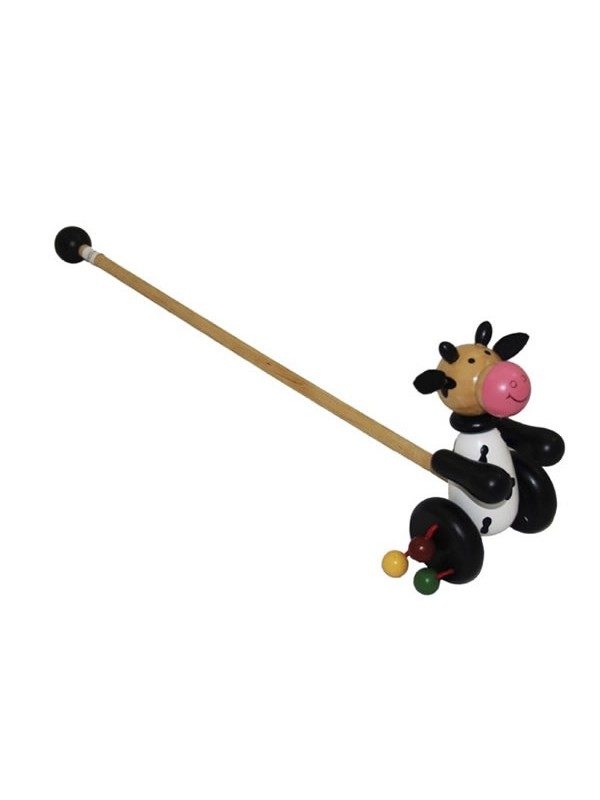 New Classic Toys loopstok Koe