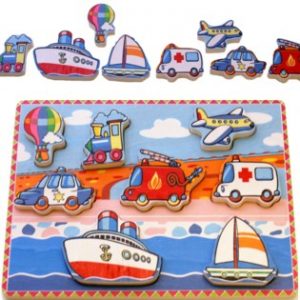 Simply For Kids Puzzel Voertuigen