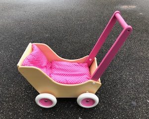 Van Bueren Poppenwagen Roze