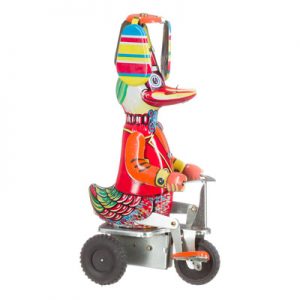 Eend op fiets MS062