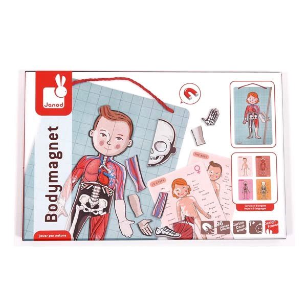 Janod Spel/Puzzel het menselijk lichaam