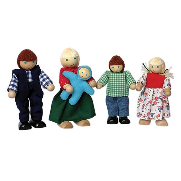DuDutoys poppenhuis popjes Familie Klein