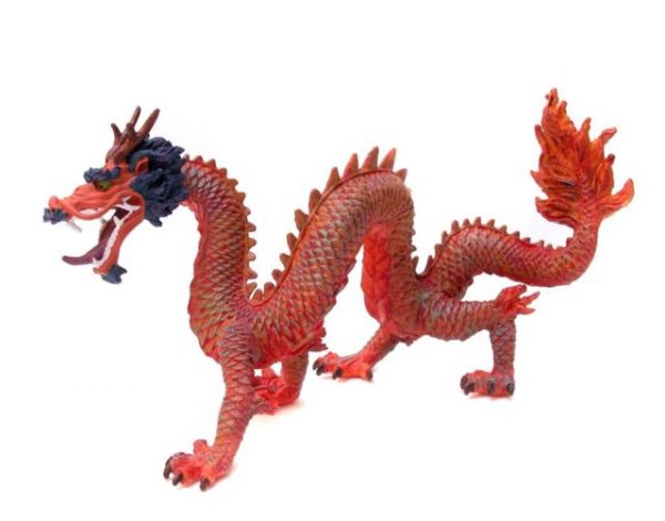 Plastoy Chinese Draak Oranje 60234