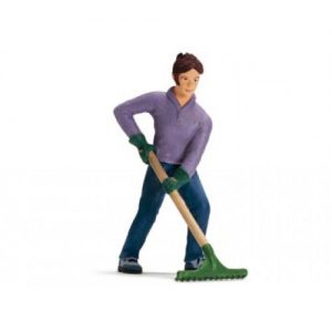 Schleich Vrouw met Hark 13452