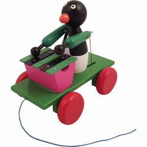 Trekfiguur Pinquin met Xylofoon
