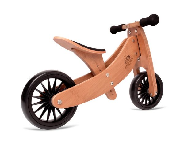 Kinderfeets Tiny Tot Plus 2-in-1 Loopfiets Bamboo - Afbeelding 2