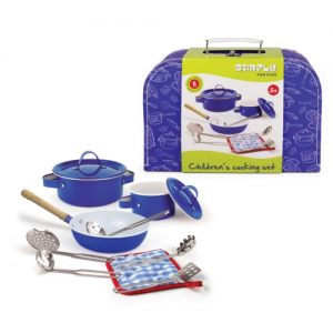 Simply For Kids Pannenset Blauw