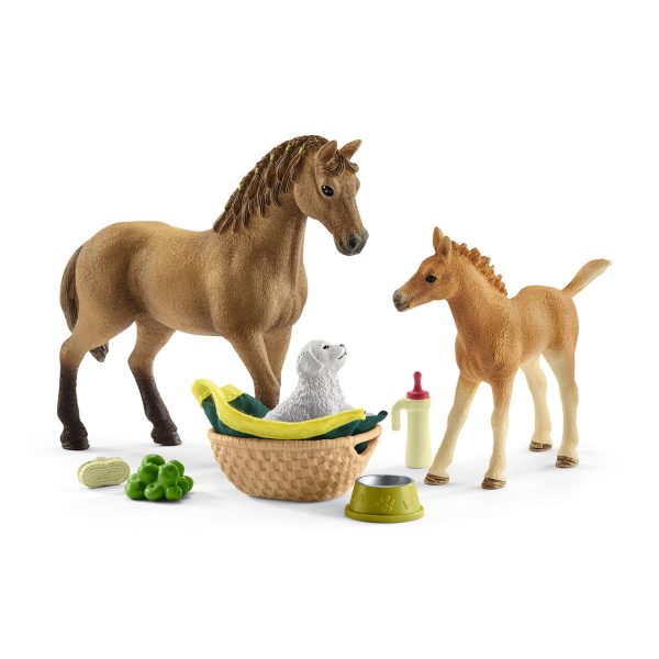 Schleich Babydieren Verzorgingsset 42432