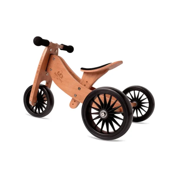 Kinderfeets Tiny Tot Plus 2-in-1 Loopfiets Bamboo