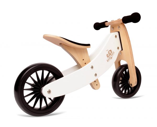 Kinderfeets Tiny Tot Plus 2-in-1 Loopfiets Wit - Afbeelding 2