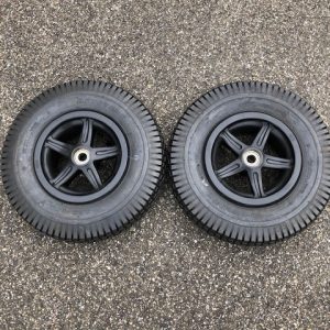 10. Sport wielen 4.80/4-8 zwart, set van 2