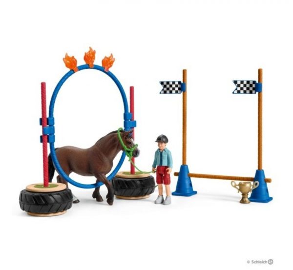 Schleich Pony Behendigheids Training 42482