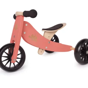 Kinderfeets Tiny Tot 2-in-1 Loopfiets Coral