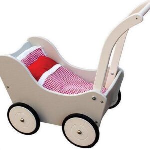 New Classic Toys poppenwagen Grijs