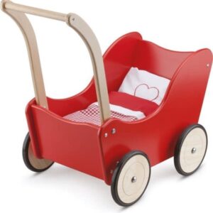 New Classic Toys poppenwagen, Rood