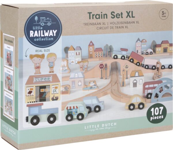 Little Dutch Treinset XL - Afbeelding 2