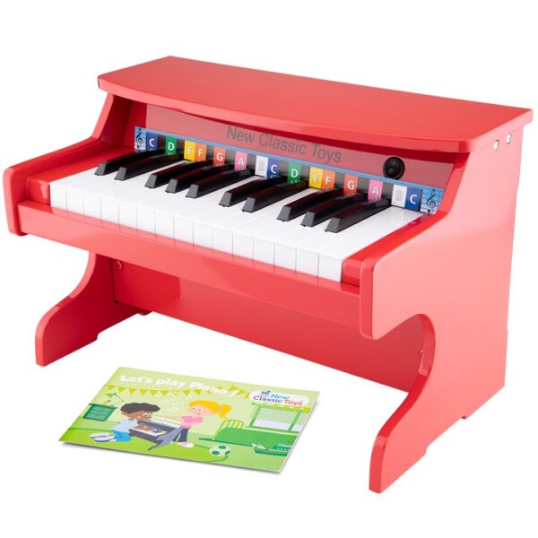 New Classic Toys Elektrische Piano Rood