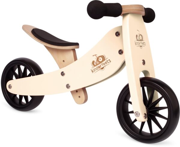 Kinderfeets Tiny Tot 2-in-1 Loopfiets Cream - Afbeelding 2