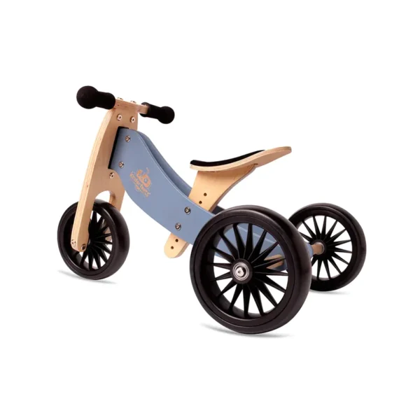 Kinderfeets Tiny Tot Plus 2-in-1 Loopfiets Blauw