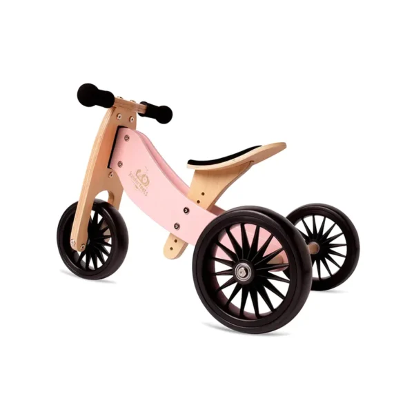 Kinderfeets Tiny Tot Plus 2-in-1 Loopfiets Roze