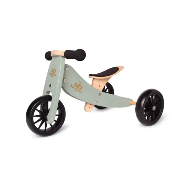Kinderfeets Tiny Tot 2-in-1 Loopfiets Silver Sage