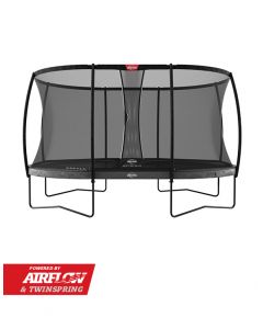 Berg Grand Elite 520 Grijs + Safety Net Deluxe XL