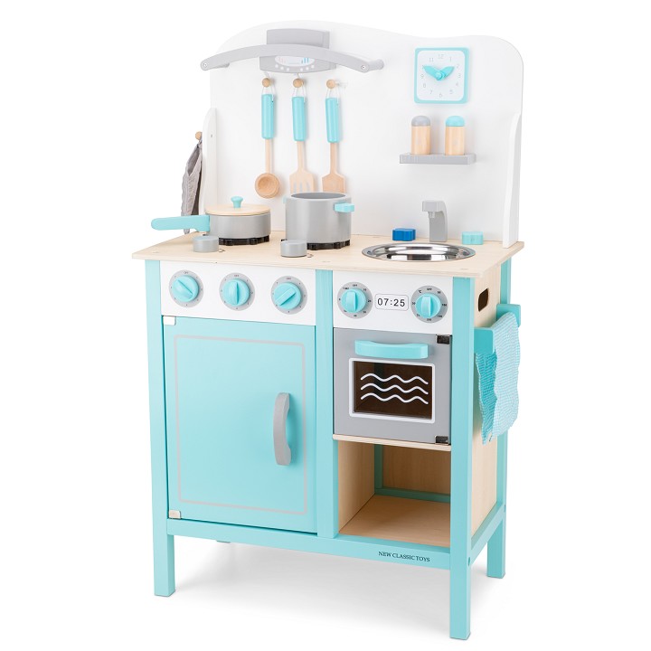 New Classic Toys Keuken de Luxe Blauw 11063