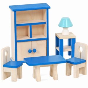 Poppenhuis meubeltjes Mentari, eetkamer