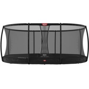 Berg Grand Champion Inground 520 Zwart + Safety net Deluxe